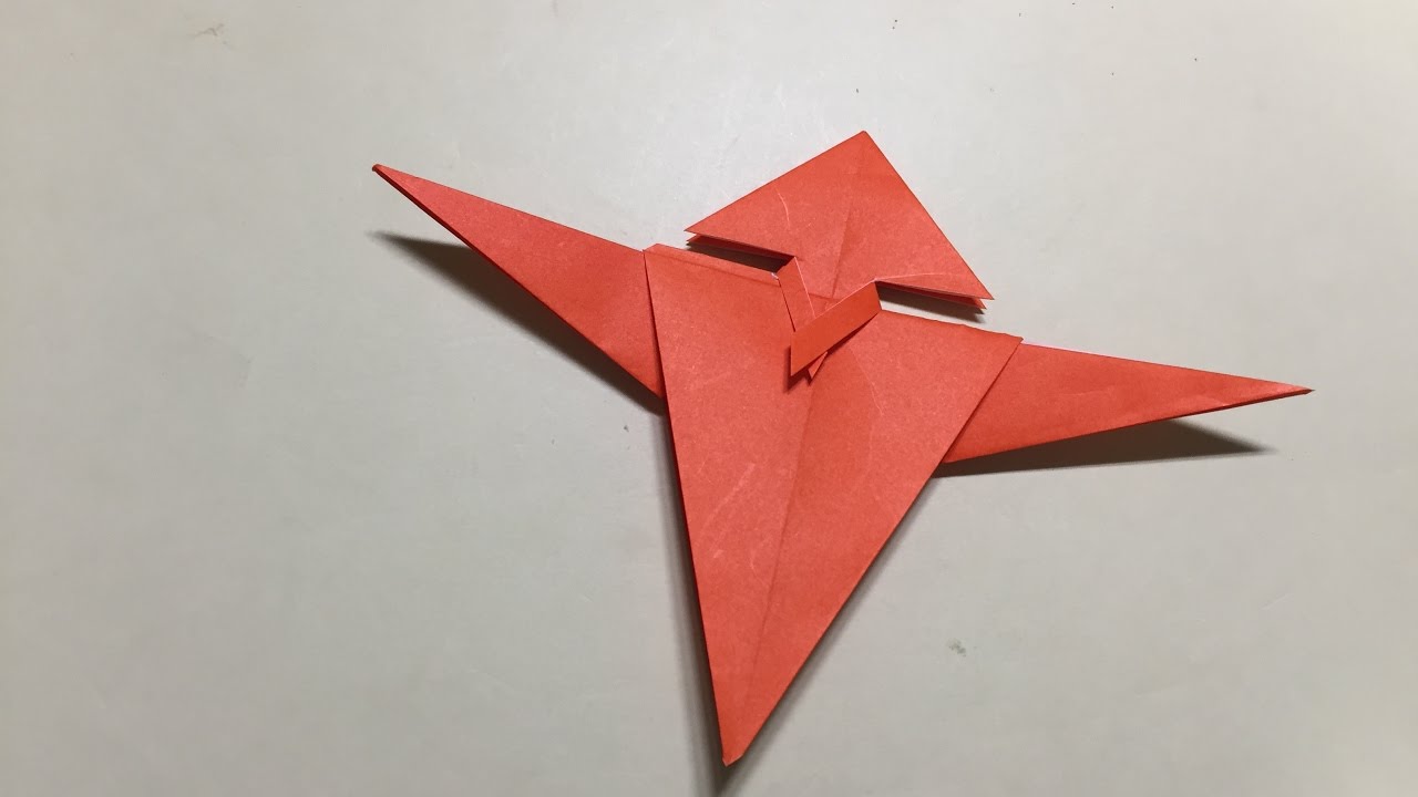 折り紙ランド Vol,474 かかしの折り方 Ver.1 Origami: How to fold