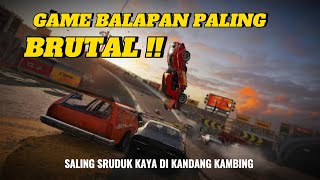 GAME BALAP PALING BAR-BAR! Saling tabrak sruduk kaya KAMBING EDAN! Wreckfest Android gameplay screenshot 3