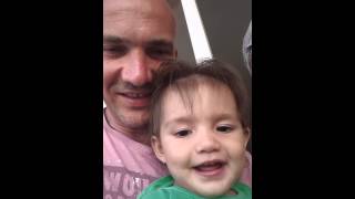 Ecrin Ela Saymayı Öğreniyor