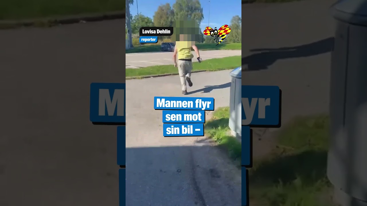 Man snor Dumpens telefon – mitt under konfrontationen
