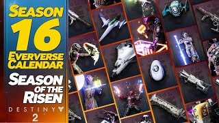 Eververse Calendar Season 16 - Season of the Risen