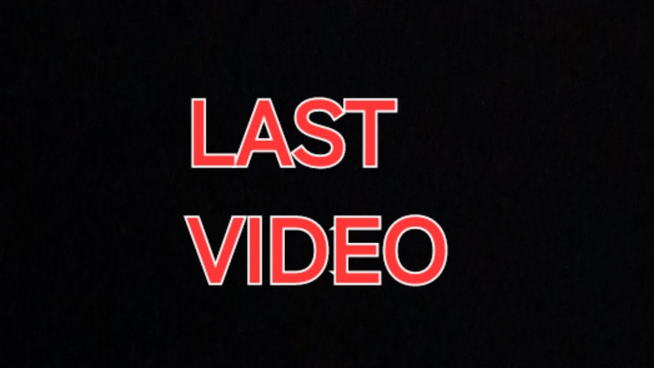 My Last Video Of This Channel[Must Wach][Special Announcement]No Clickbait