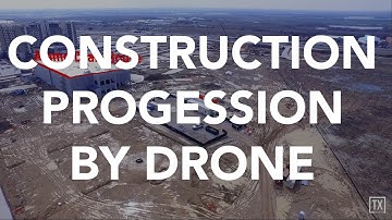 Construction Progression by Drone