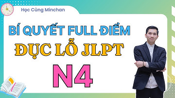 Bí Quyết Full Điểm Đục Lỗ JLPT N4 / HỌC CÙNG MIN CHAN
