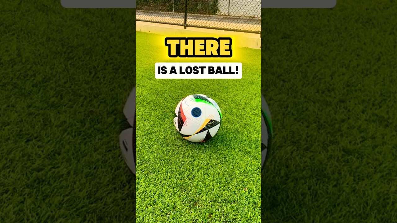POV: There’s A Lost Ball! ⚽️ 