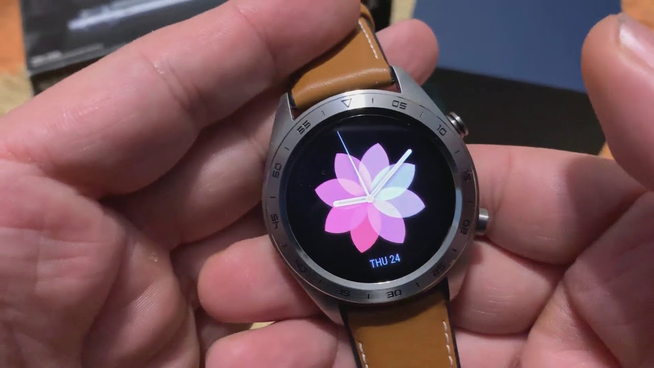 Huawei watch розовые