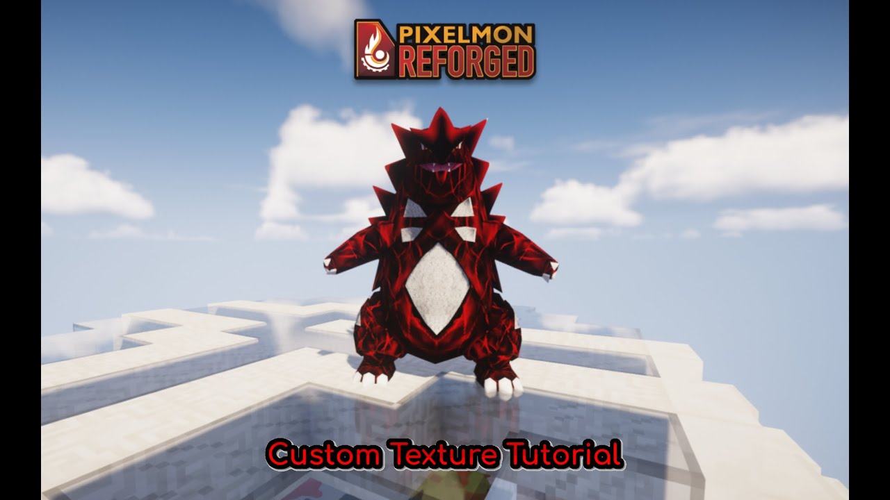 Custom Texture for Pokemon Minecraft Pixelmon Mod