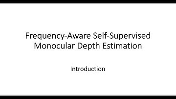[WACV 2023] Frequency-Aware Self-Supervised Depth Estimation