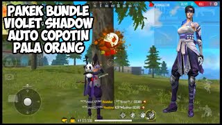 Pakek bundle violet shadow auto aim ke kepala solo vs duo rank