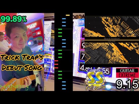 GITADORA【ギタドラ】 Black horizon (GuitarFreaks Extreme Guitar) SS FULL COMBO!!