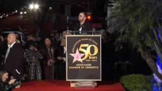 Ringo Starr Hollywood Walk of Fame Star Ceremony