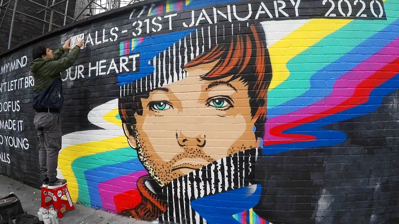 Louis Tomlinson Walls Painting 