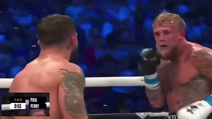 Jake Paul knockout v. Mike Perry Full Fight