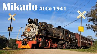 Locomotiva Mikado  Nº 156 - Maria Fumaça