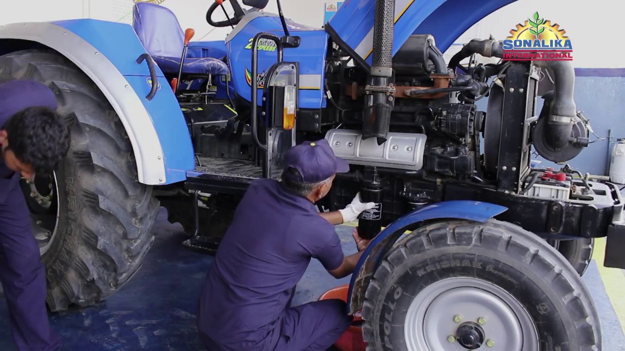 Sonalika Tractors WorldTrac Series Service Hindi YouTube
