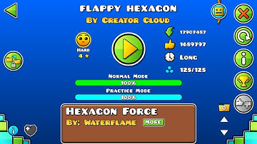 Geometry Dash [flappy hexagon]