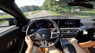 2023 BMW M3 (Manual): POV Drive, Impressions and ASMR