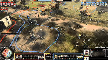 [CoH2][1v1] Propagandacast #710 [OKW]ClockLabs vs [SU]ForEverAlone