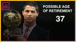 HOW SOON IS CRISTIANO RONALDO RETIREMENT?