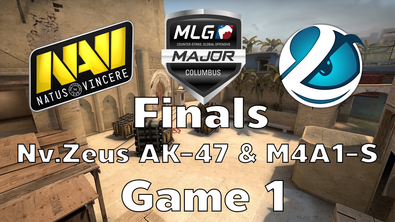 Nv.Zeus AK-47 & M4A1-S - Navi vs LG MLG Columbus 2016 Finals Game 1 - CS-GO Channel