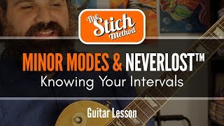 deriving minor modes from your neverlost pentatonic