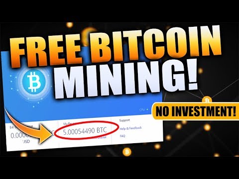 Free bitcoin mining without investment