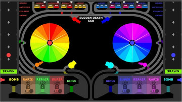 Team Core Destruction 2 - Marble Battle in Algodoo