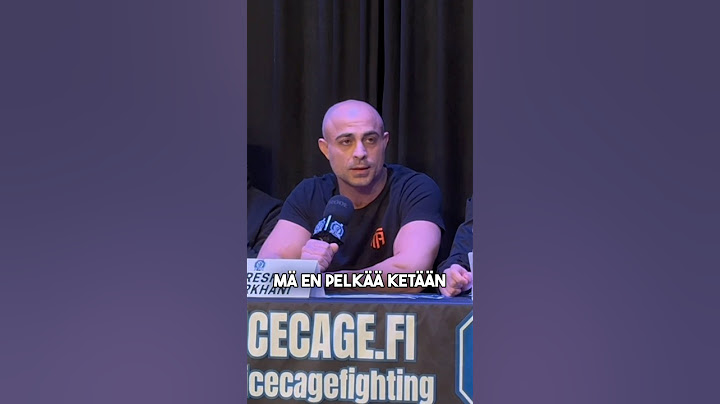 Aresh Amirkhani on valmis antamaan kaikkensa Theo Kolehmaista vastaan!