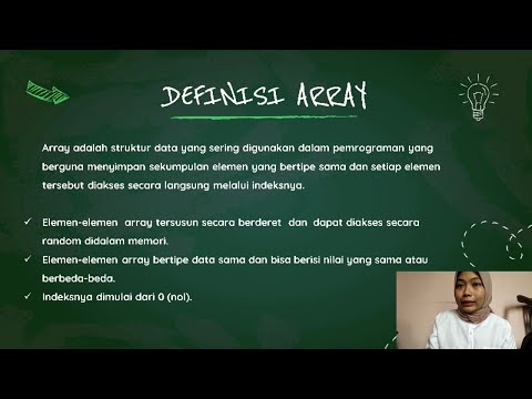 Pengertian Array dan Contoh Implementasi Sederhana