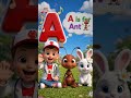 Kids Learning Alphabet A 🌈 #abcsong #shorts