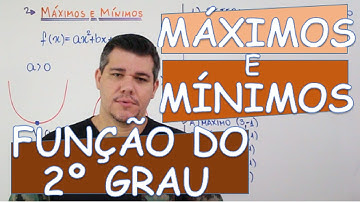FUNÇÃO DO 2º GRAU: MÁXIMOS E MÍNIMOS