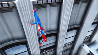 GTA 5 Ragdolls SPIDERMAN Jumps/Fails in 4K 60FPS # (Euphoria Physics) 73
