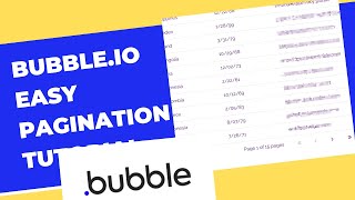 How to Add Pagination to a Bubble Repeating Group