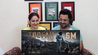 Pakistani Reacts to Toofan Lyrical (Hindi) | KGF Chapter 2 | Rocking Star Yash |Prashanth Neel