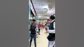 Running was invented in 1900?