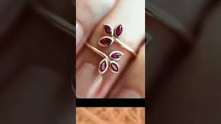 Gold rings design//rubi stone finger ring design//finger gold rings designs