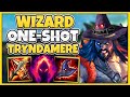 *ONE-SHOT SPINS* I GOT REPORTED FOR SCRIPTING (FULL AP TRYNDAMERE) - League of Legends