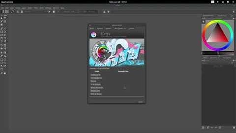 Krita Snap on Ubuntu 16.04