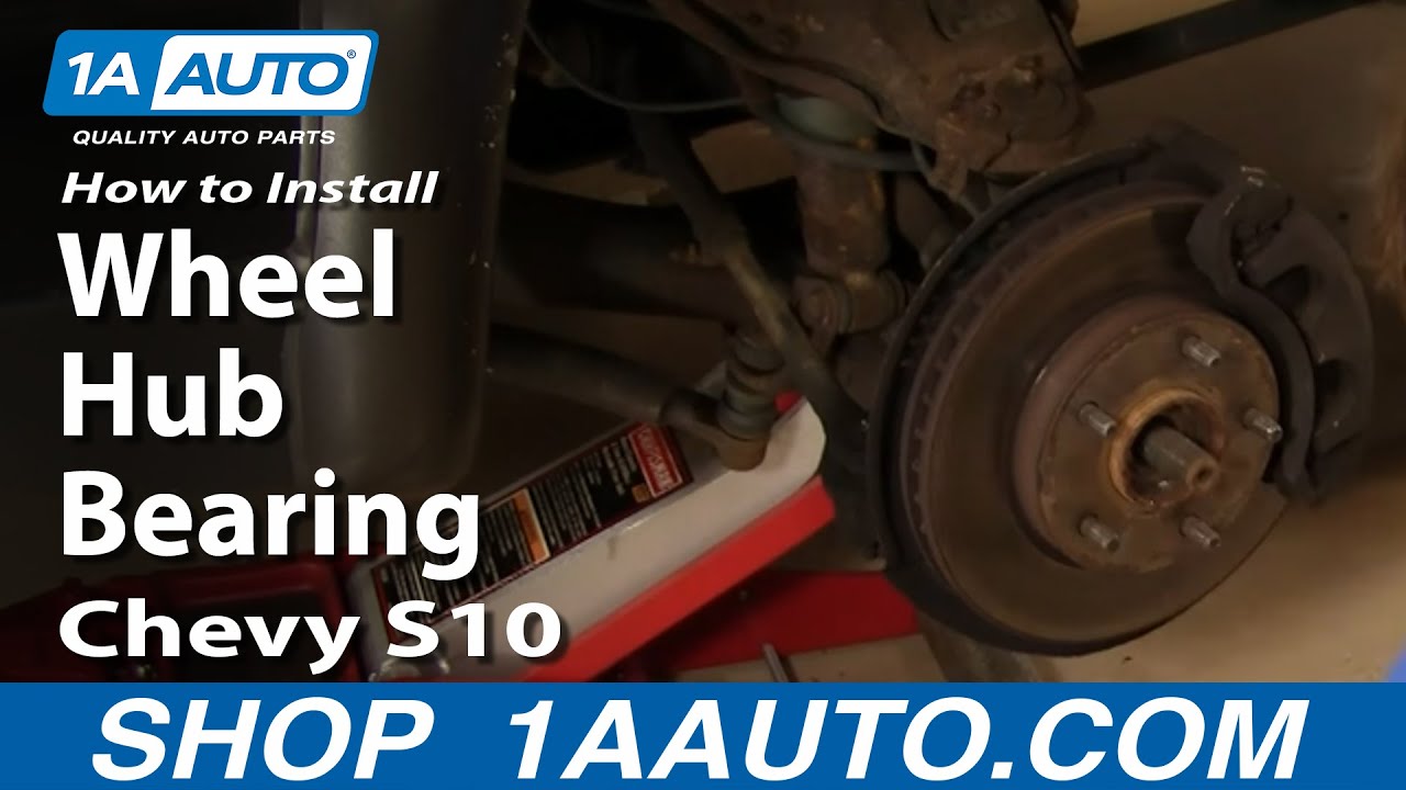 How to Replace Wheel Bearing & Hub Assembly 9804 Chevy S10 Pickup Part