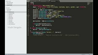 PHP PDO CRUD 0503 Using Anonymous Placeholders in Prepared Statements