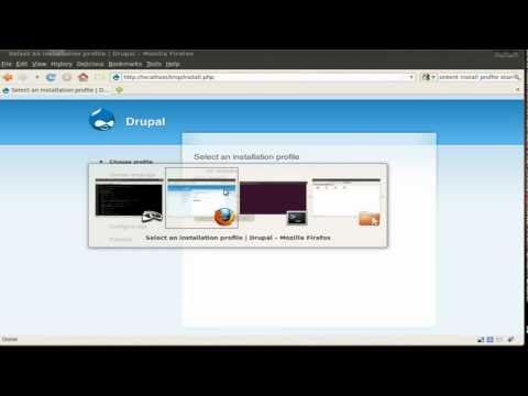 Drupal Custom Install Profile