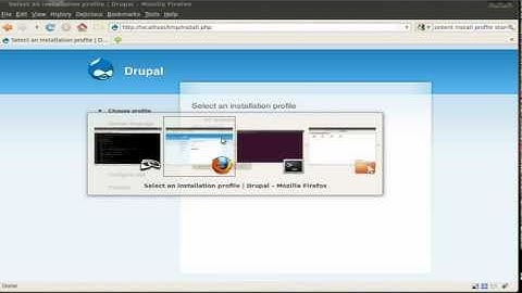 Drupal Custom Install Profile
