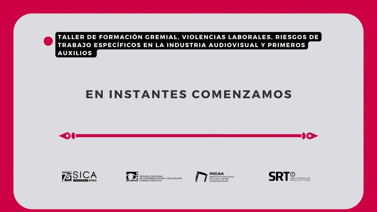 TFIA | Riesgos de Trabajo en la Industria Audiovisual (Parte 2)