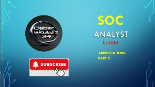 Cybersecurity Class Essentials: Abbreviations part 1 in telugu #soc #socanalyst #blueteam #hacker