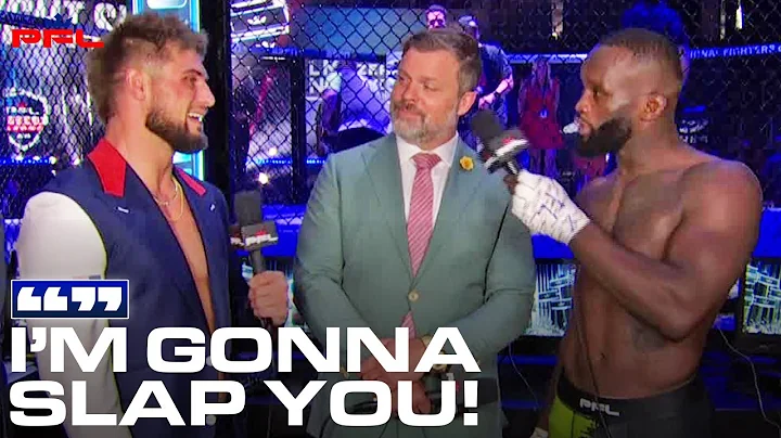 Fabian Edwards & Dalton Rosta Lay Into Each Other! | Post-Fight Interview | PFL World Tournament