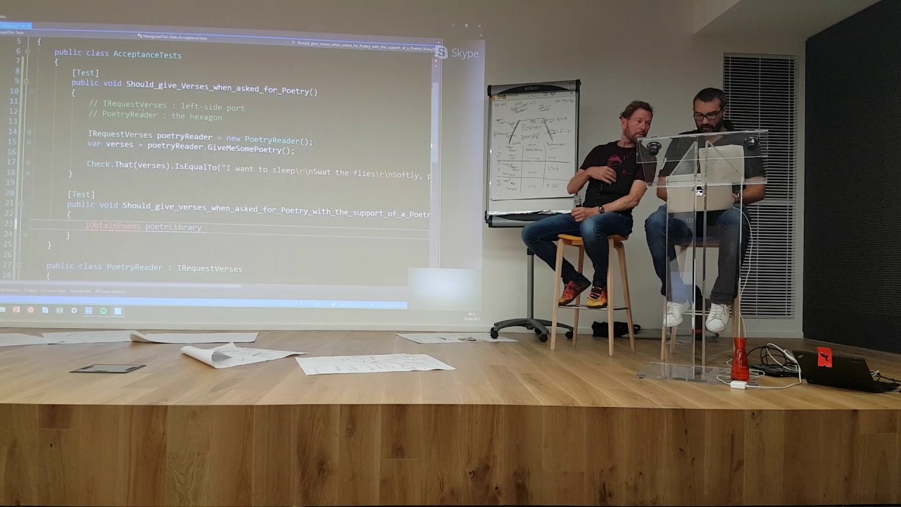 Alistair in the "Hexagone" 2/3  (watch HD to see the code)