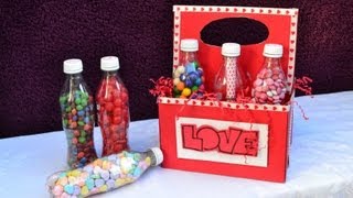Botellas con dulces, el regalo perfecto para tu novio/a