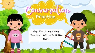 English Listening And Speaking Practice | Daily Conversation Practice | Fun day at park.