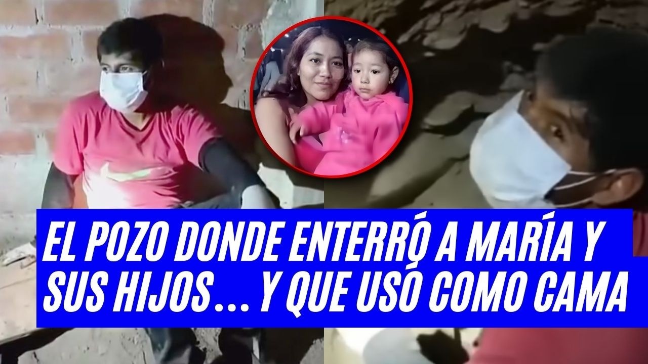 Cenó, durmió y vio TV SOBRE la tumba que cavó para su expareja y sus hijos