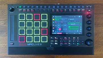 MPC LIVE 3 - Keygroups & Built-in Mic Explained -  MPC 3.6 @Akai_Pro 